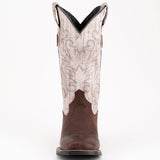 Men's Ferrini Toro Leather Boots Handcrafted Brown 1299336 - Ferrini Boots