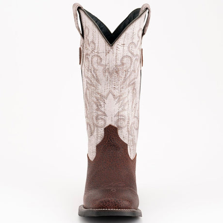 Men's Ferrini Toro Leather Boots Handcrafted Brown 1299336 - Ferrini Boots