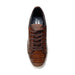 Men's Genuine Full Caiman Belly Skin Sneakers - Brown - Los Altos Boots