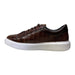 Men's Genuine Full Caiman Belly Skin Sneakers - Brown - Los Altos Boots