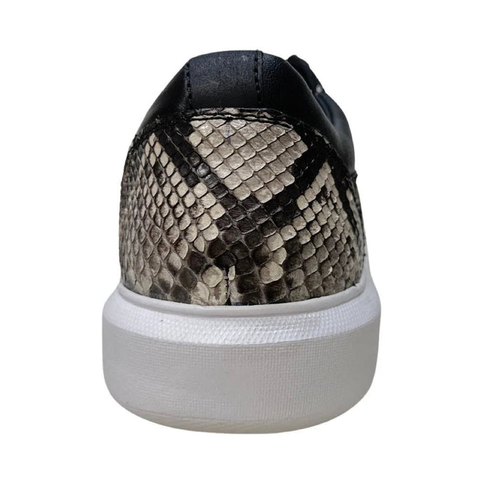 Men's Genuine Full Python Skin Sneakers - Natural - Los Altos Boots