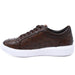 Men's Genuine Full Quill Ostrich Leather Sneakers - Brown - Los Altos Boots