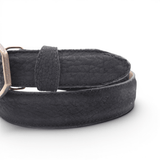 Mens Leather Belt Black 1.5 Inch – Shoulder Leather Western Belt HC - 137 - Hooch Boots