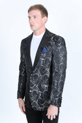 Mens Modern Fit Evening Blazer - Platini Fashion