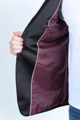 Mens Modern Fit Evening Blazer - Platini Fashion