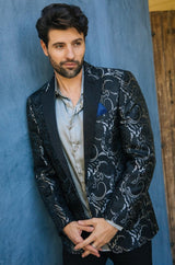 Mens Modern Fit Evening Blazer - Platini Fashion
