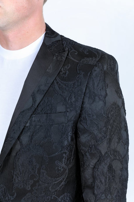 Mens Modern Fit Evening Blazer - Platini Fashion