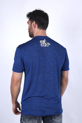 Mens Performance Fabric Modern Fit Stretch Rodeo T-Shirt - Platini Fashion