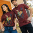Mens Performance Fabric Modern Fit Stretch Rodeo T-Shirt - Platini Fashion