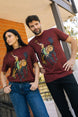 Mens Performance Fabric Modern Fit Stretch Rodeo T-Shirt - Platini Fashion