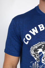 Mens Performance Fabric Modern Fit Stretch Rodeo T-Shirt - Platini Fashion
