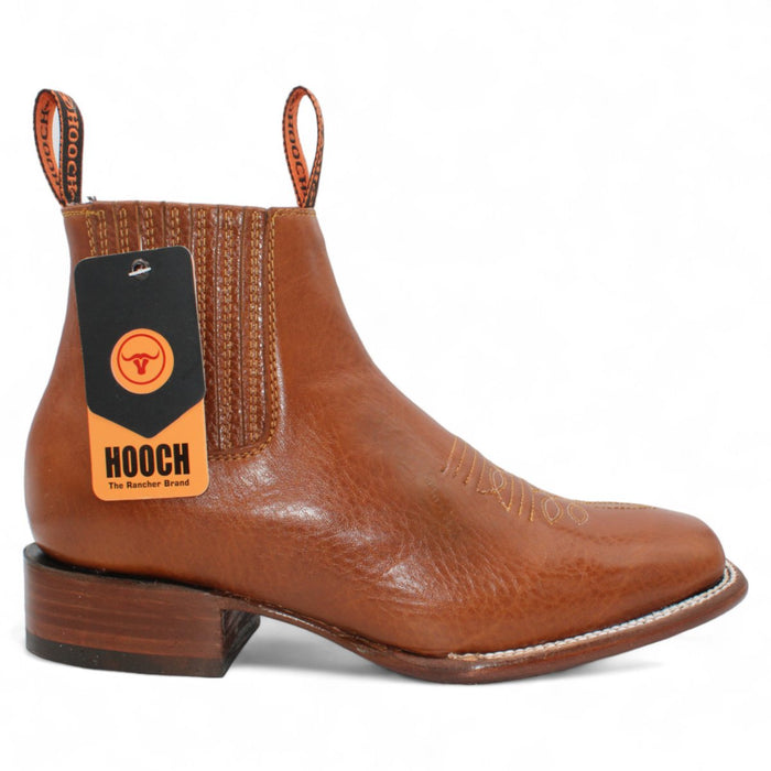 Men's Square Toe Ankle Boots - Martell - Hooch Boots