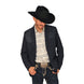 Mens Western Blazer with Suade Shoulder - Lamasini