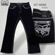 Montero Men's Blue Modern Boot Denim Jeans - MON 39500 - Montero