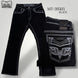 Montero Men's Blue Modern Boot Denim Jeans - MON 39503 - Montero