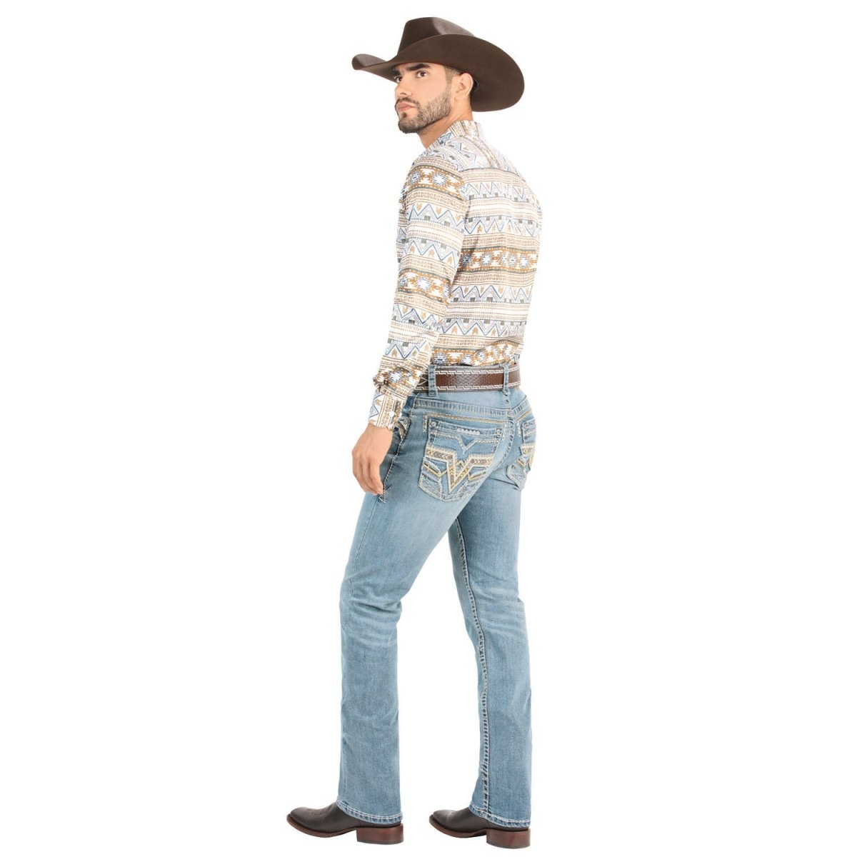 Montero Men's Light Blue Modern Fit Denim Jeans - MON 4641 - Montero