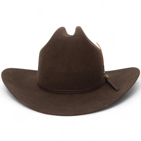 Morcon 20X Cowboy Felt Hat Sinaloa Style - Chocolate Brown - Rodeo Durango