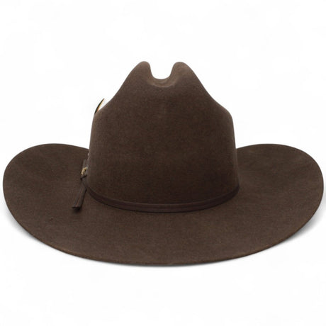 Morcon 20X Cowboy Felt Hat Sinaloa Style - Chocolate Brown - Rodeo Durango