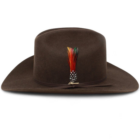 Morcon 20X Cowboy Felt Hat Sinaloa Style - Chocolate Brown - Rodeo Durango