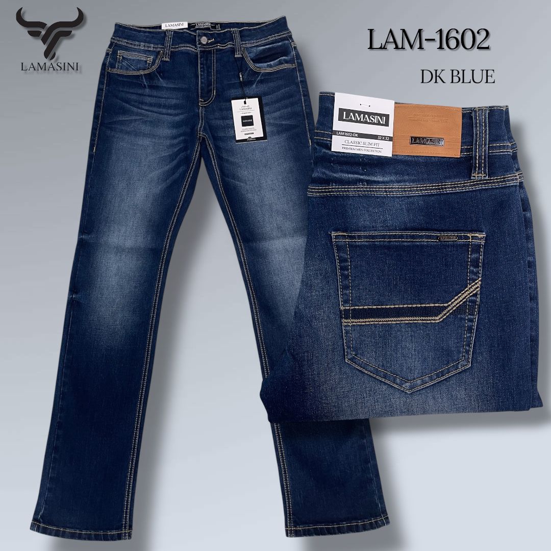 Pantalón Vaquero de Mezclilla LAM - 1602 - Lamasini