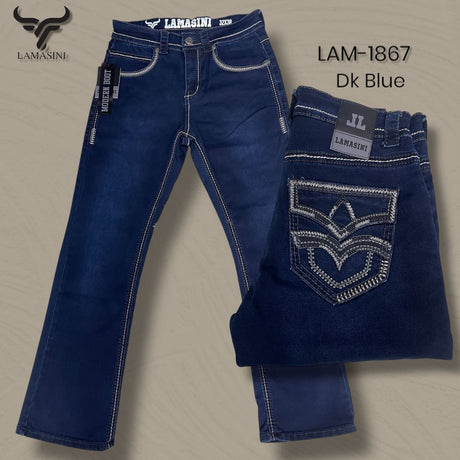 Pantalon Vaquero de Mezclilla LAM - 1867 - Lamasini