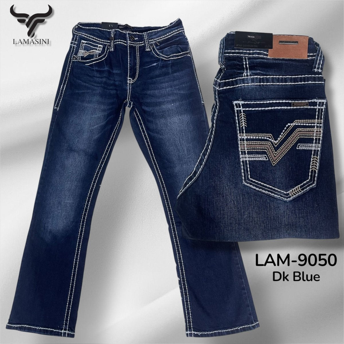 Pantalón Vaquero de Mezclilla LAM - 9050 - Lamasini