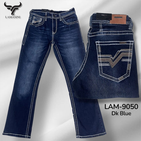 Pantalón Vaquero de Mezclilla LAM - 9050 - Lamasini