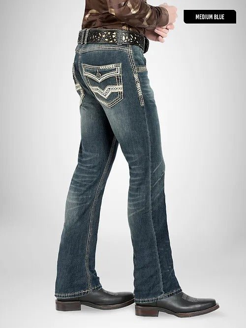 Pantalón Vaquero de Mezclilla Lamasini Jeans LAM - 1851 - Lamasini