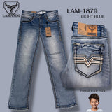 Pantalon Vaquero de Mezclilla para Ninos LAM - 1879 - Lamasini