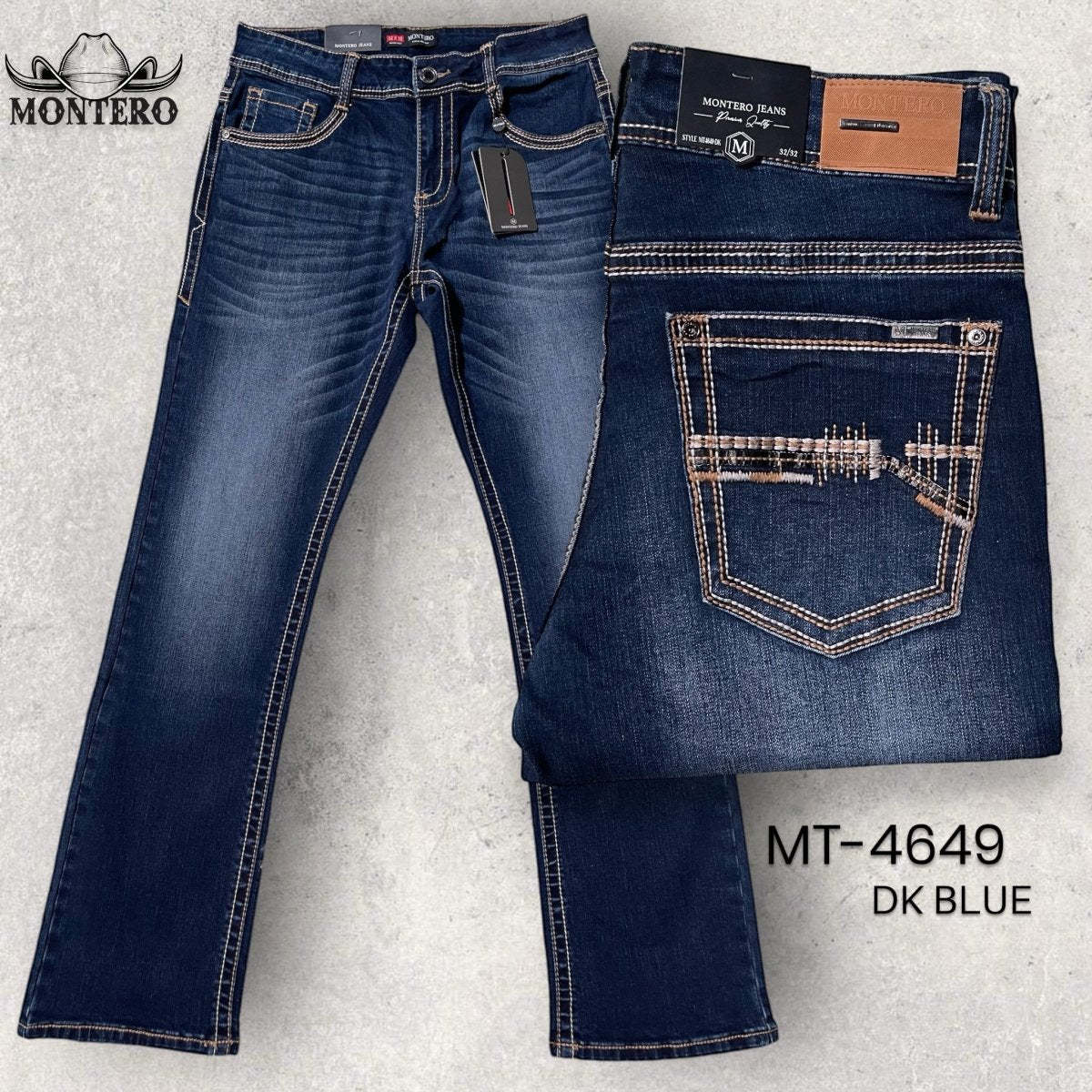 Pantalón Vaquero de Mezclilla Stretch DAN-D828 main image 0