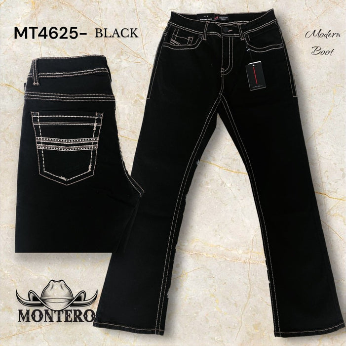 Pantalones Vaqueros Montero Jeans de Mezclilla Stretch Modern Boot MON - 4625 - Montero