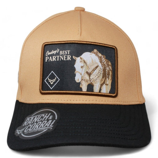 Ranch & Corral Trucker Hat Cowboy's Best Partner - Hooch