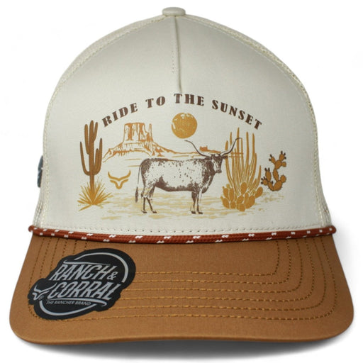 Ranch & Corral Trucker Hat Sunset Ride - Hooch