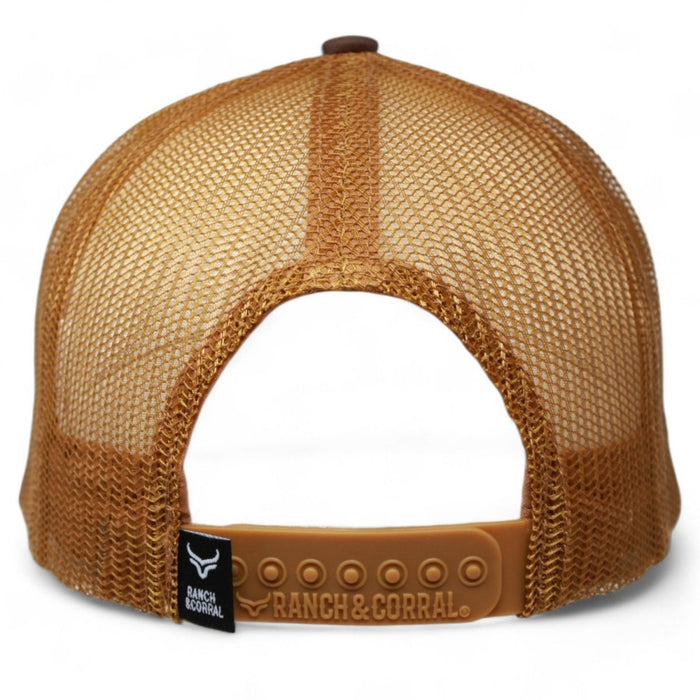 Ranch & Corral Trucker Hat Yellow Desert - Hooch