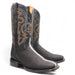 Rowstone Stingray Print Square Toe Boots - Black - Hooch Boots