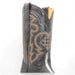 Rowstone Stingray Print Square Toe Boots - Black - Hooch Boots