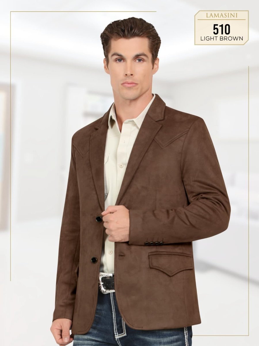 Saco Vaquero para Caballero Tipo Gamuza – Varios Colores - Lamasini