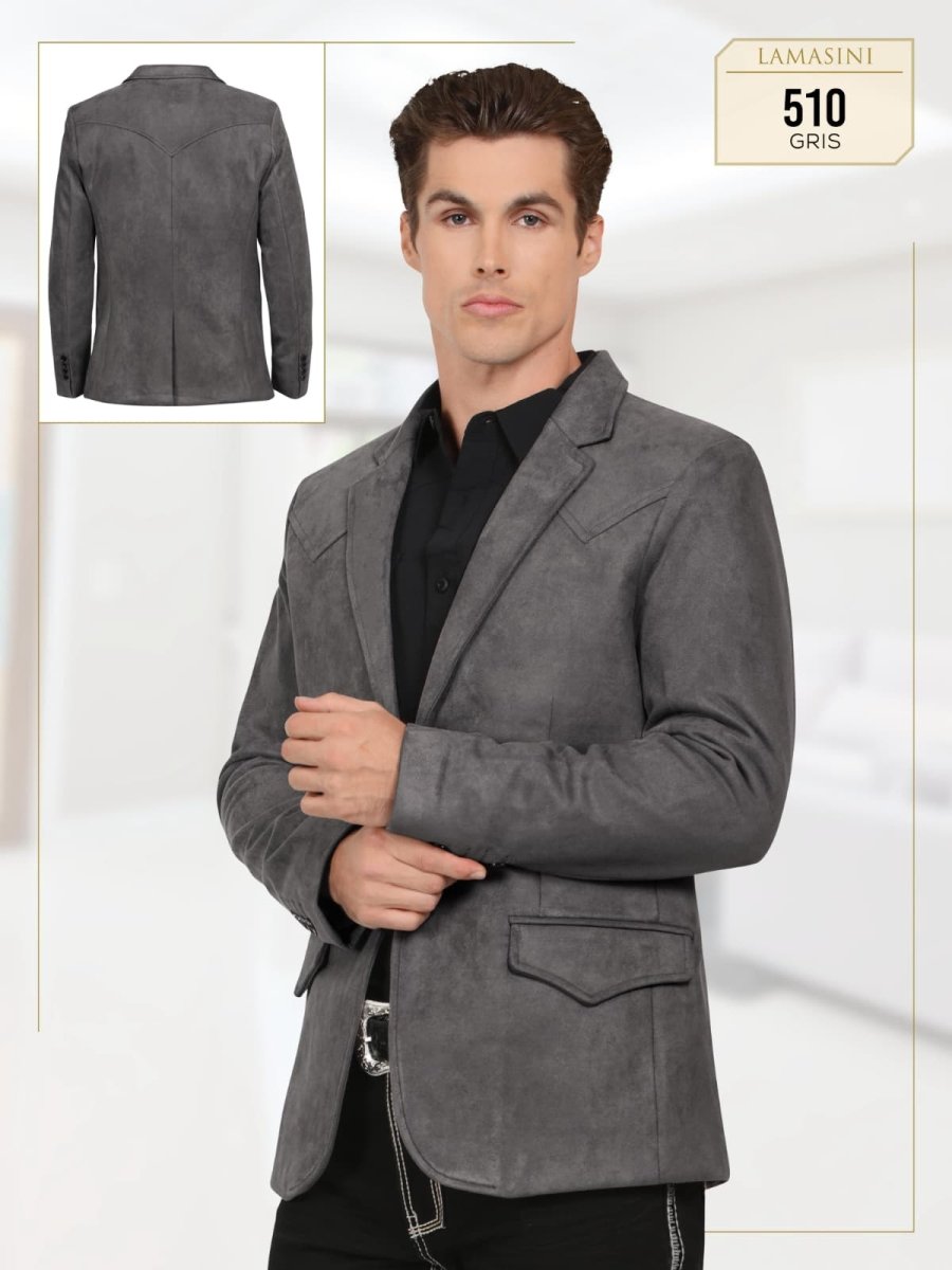 Saco Vaquero para Caballero Tipo Gamuza – Varios Colores - Lamasini