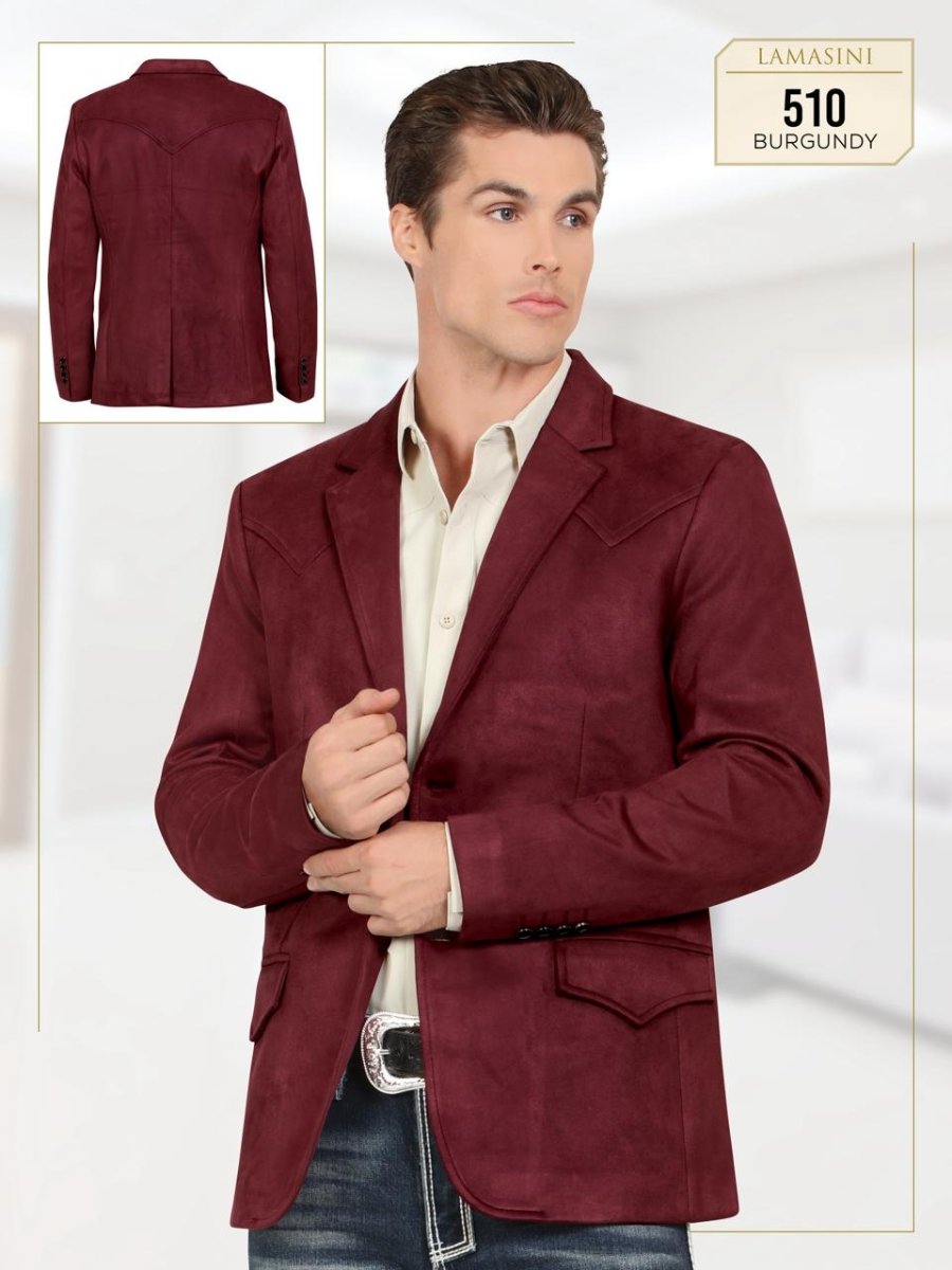 Saco Vaquero para Caballero Tipo Gamuza – Varios Colores - Lamasini