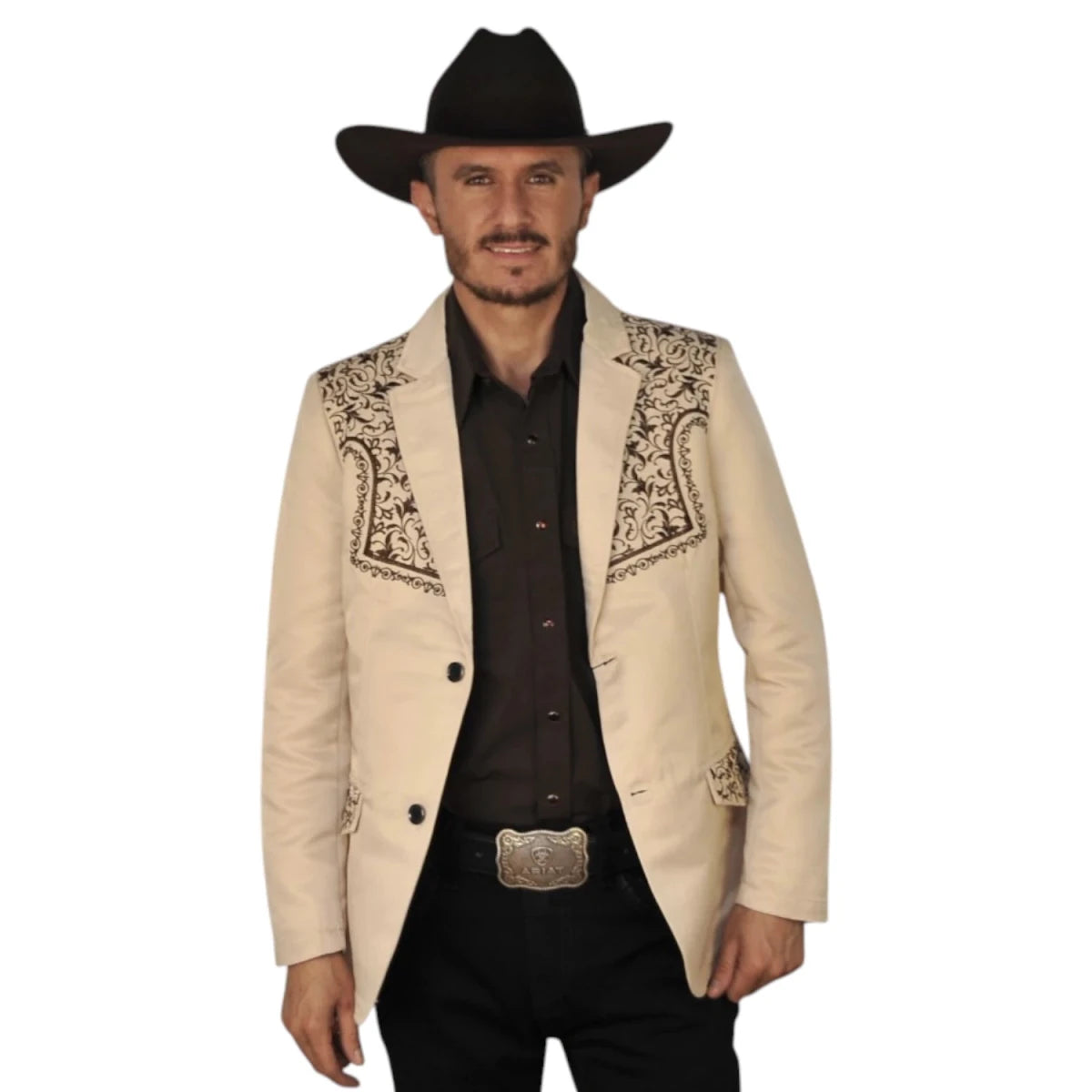 Saco Vaquero para Hombre Lamasini - 513 Beige - Lamasini