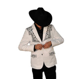 Saco Vaquero para Hombre Lamasini - 513 Blanco - Lamasini