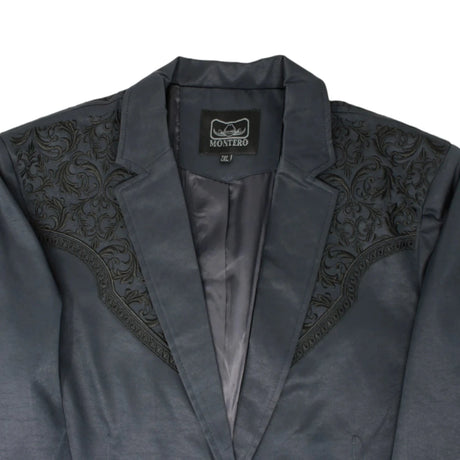 Saco Vaquero para Hombre Montero Azul Marino MON-2173A - Montero