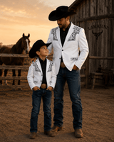 Saco Vaquero para Nino Lamasini - 514 Blanco - Lamasini