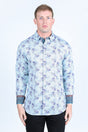 Satin Cotton/Spandex Long Sleeve Shirt - Platini Fashion