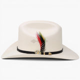 Sombrero 1000X San Judas Estilo Sinaloa con Plumas -Stone - Tombstone