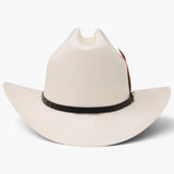Sombrero 1000X San Judas Estilo Sinaloa con Plumas -Stone - Tombstone