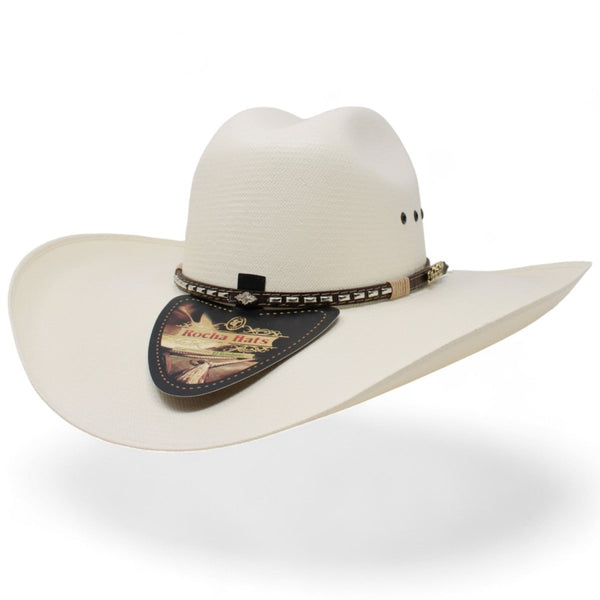 Cowboy hat ivory 8 X Rocha Hats 7 1/2 made in Mexi Rocha cowboy hat Lona Fina 71/2 BRAND NEW IVORY | eBay main image 2