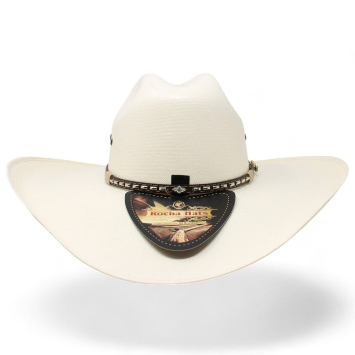 Sombrero 100X Horma Americana Refaldeado Rocha Hats LC - 100XRERH - Rodeo Imports