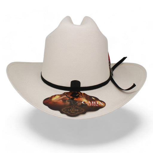 Sombrero Carin Leon Oficial 10X con Pluma y Liston - Laredo Hats