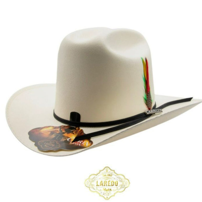 Sombrero Carin Leon Oficial 10X con Pluma y Liston - Laredo Hats